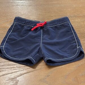 GAP Kids Dark Blue Shorts with Red Accent